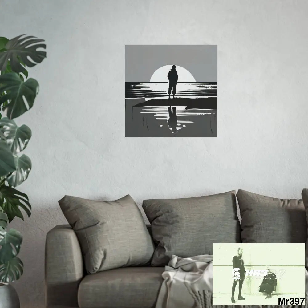 DAHAB — THE WAIT (SILVER EDITION) Evidence-Grade Limited Art Print Art Posters Poster