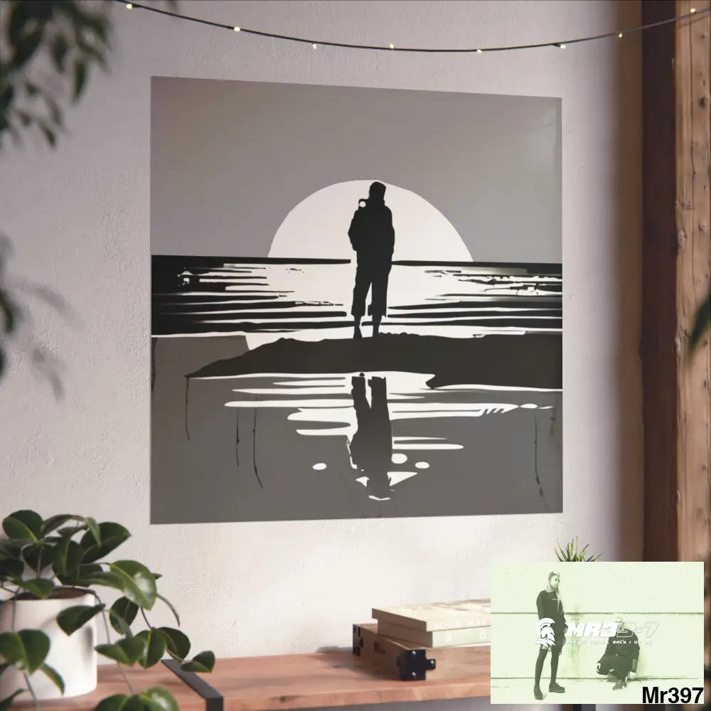 DAHAB — THE WAIT (SILVER EDITION) Evidence-Grade Limited Art Print Art Posters Poster