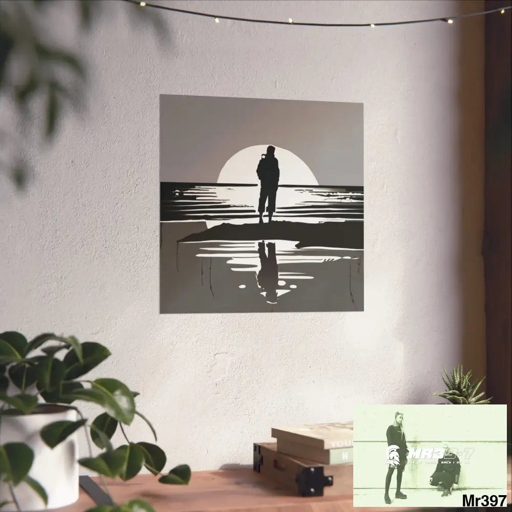 DAHAB — THE WAIT (SILVER EDITION) Evidence-Grade Limited Art Print Art Posters Poster