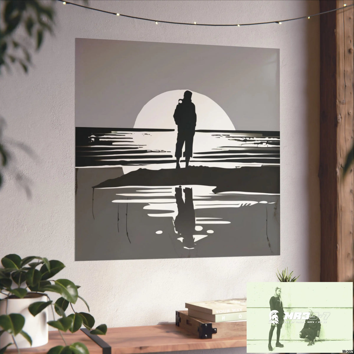 DAHAB — THE WAIT (SILVER EDITION) Evidence-Grade Limited Art Print Art Posters Poster