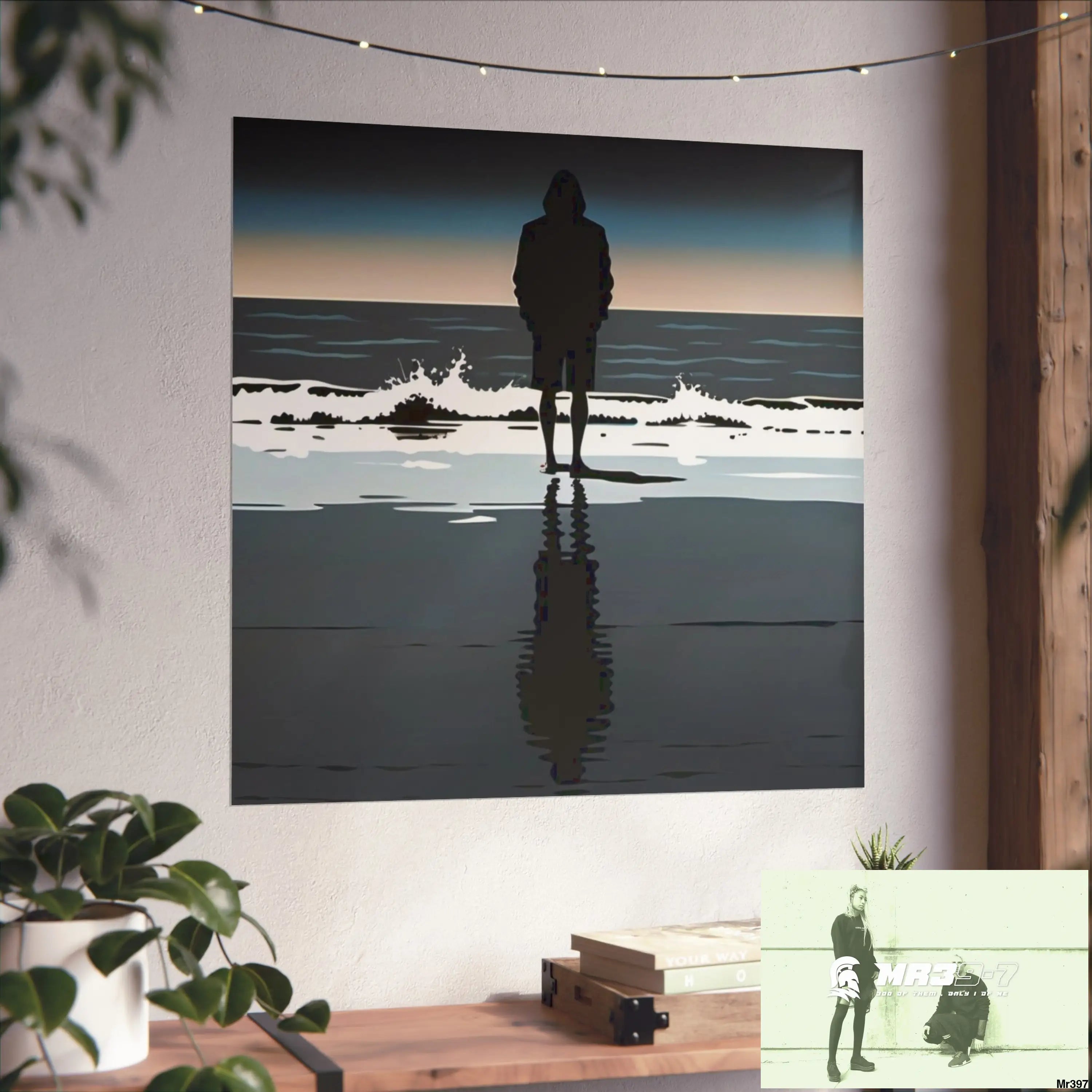 DAHAB — WAIT AT FIRST LIGHT (Silver Edition) A1 Who Dares Wins | MR39-7 Fine Art Posters Poster