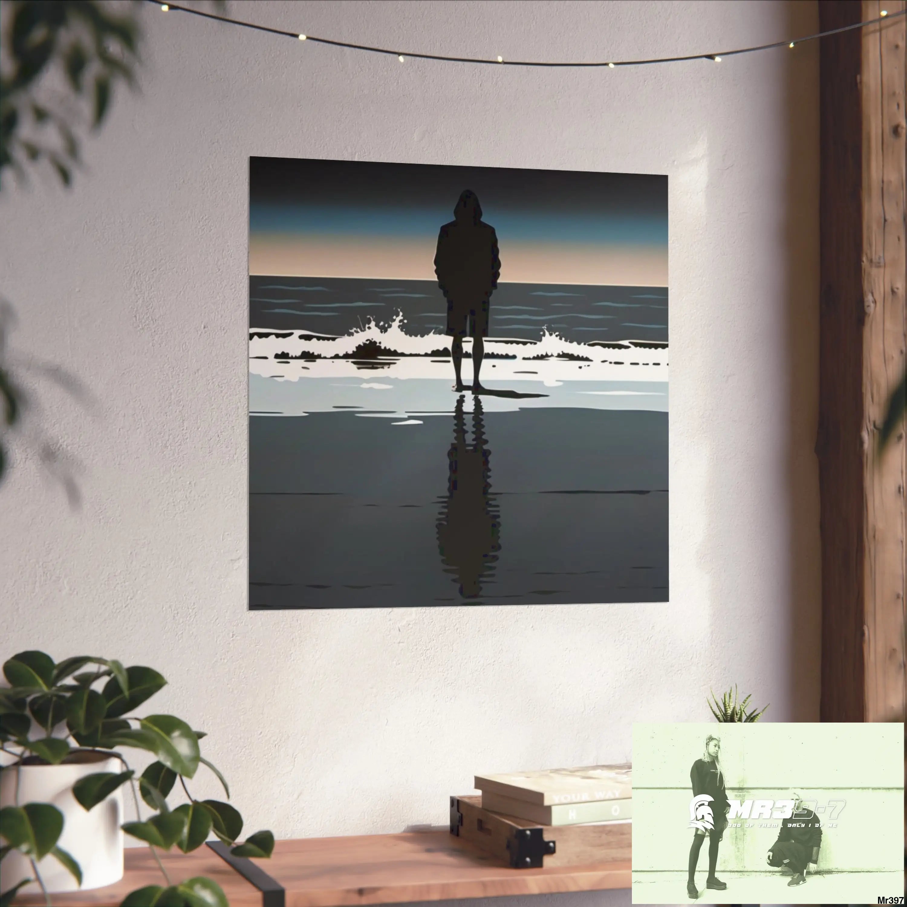 DAHAB — WAIT AT FIRST LIGHT (Silver Edition) A1 Who Dares Wins | MR39-7 Fine Art Posters Poster
