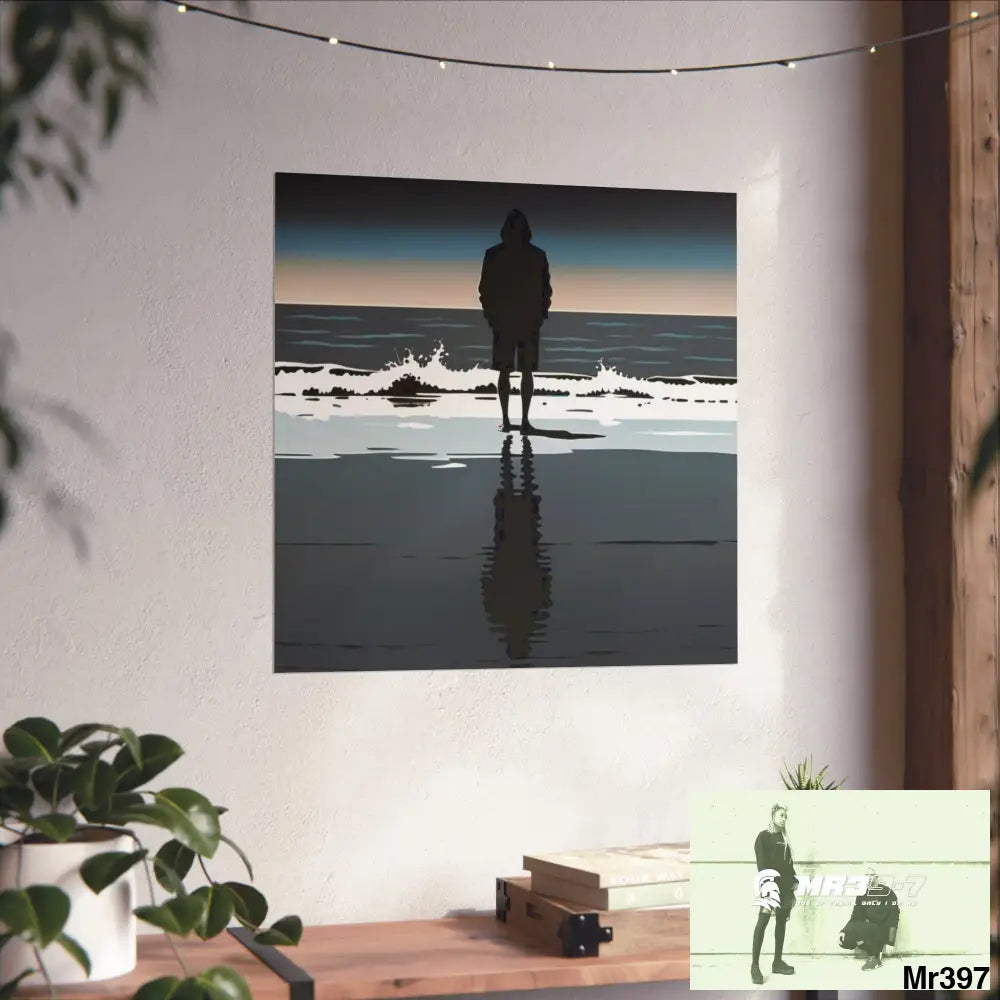 DAHAB — WAIT AT FIRST LIGHT (Silver Edition) A1 Who Dares Wins | MR39-7 Fine Art Posters Poster