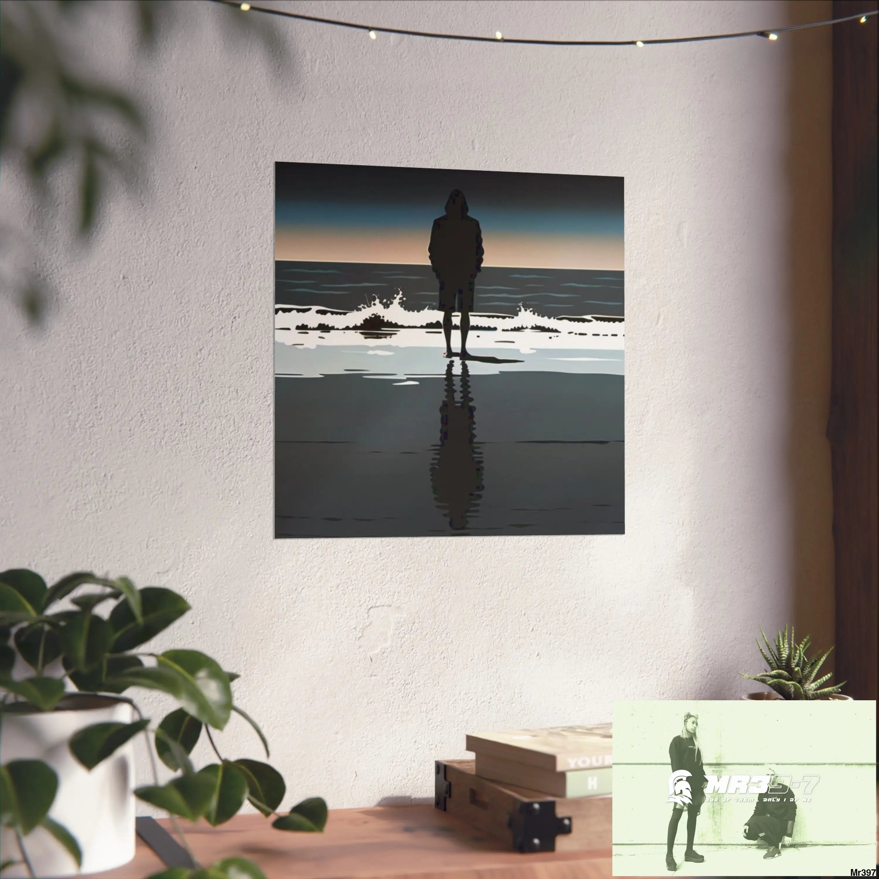 DAHAB — WAIT AT FIRST LIGHT (Silver Edition) A1 Who Dares Wins | MR39-7 Fine Art Posters Poster