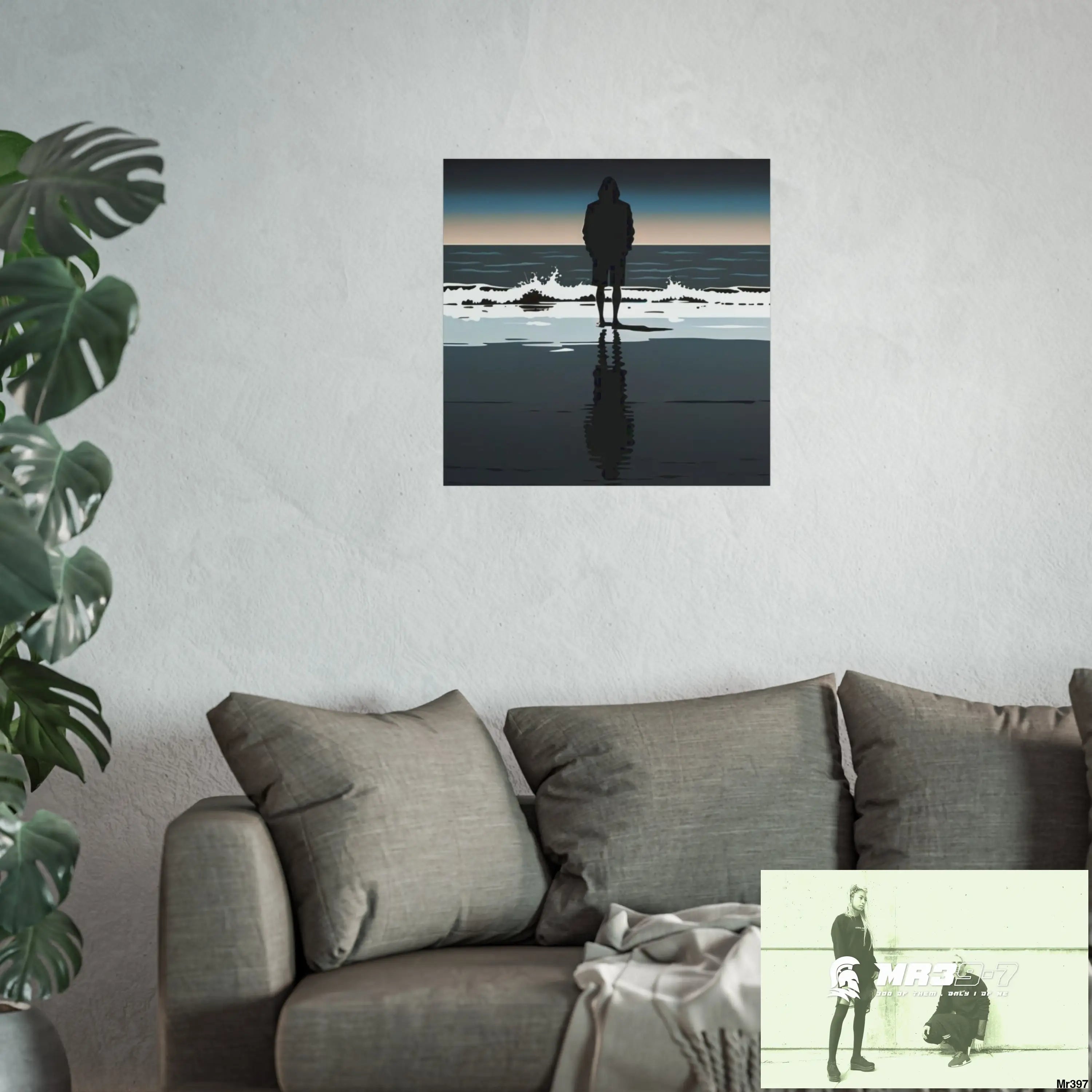 DAHAB — WAIT AT FIRST LIGHT (Silver Edition) A1 Who Dares Wins | MR39-7 Fine Art Posters Poster