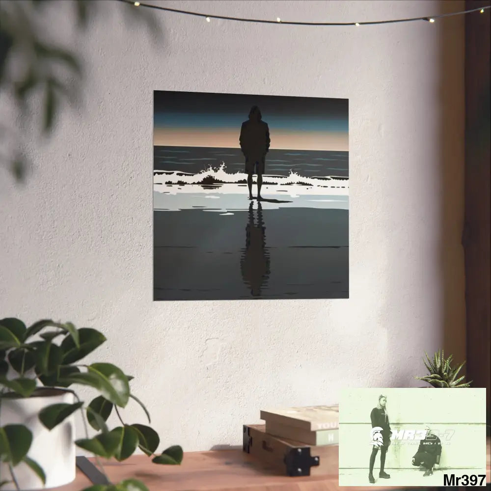 DAHAB — WAIT AT FIRST LIGHT (Silver Edition) A1 Who Dares Wins | MR39-7 Fine Art Posters Poster