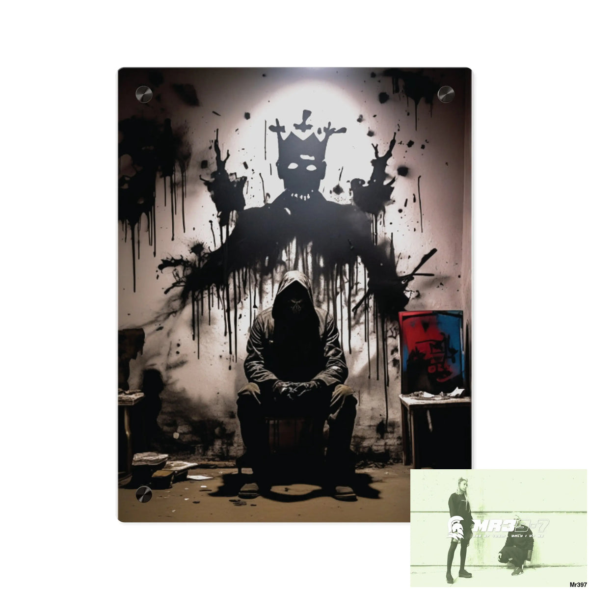 Death Flat 2628 days Covert Failures Ltd Edition no 22 Acrylic Wall Art Panels 11″ x 14″ (Vertical) / 0.25’’ Home Decor