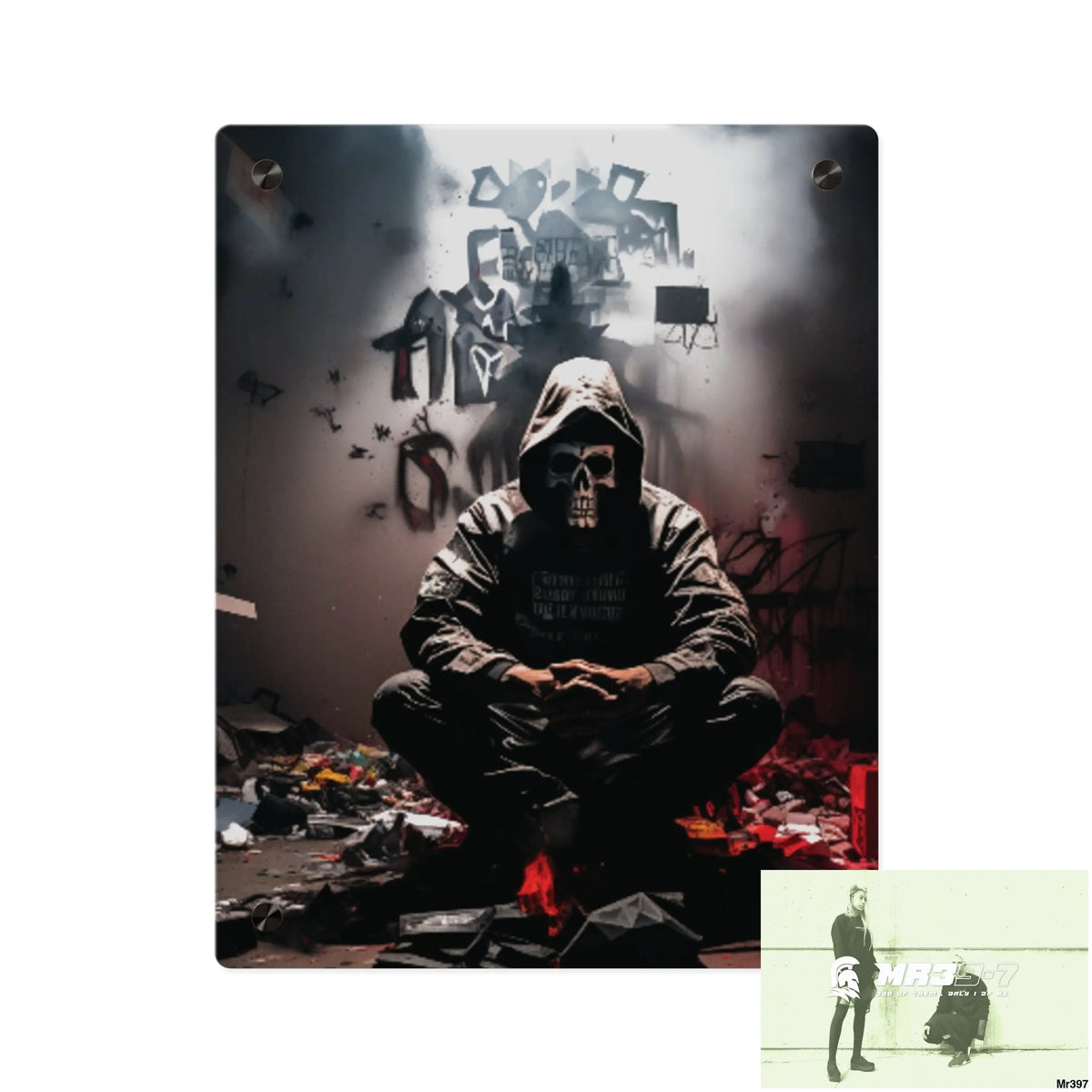 Death Flat 2628 days Covert Failures Ltd Edition no 22 Acrylic Wall Art Panels 11″ x 14″ (Vertical) / 0.25’’ Home Decor