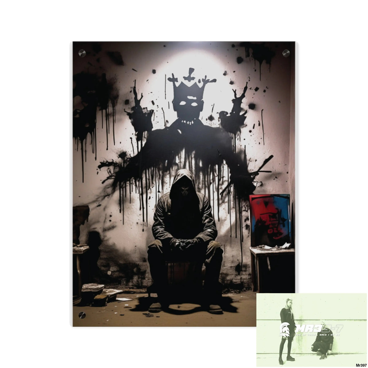 Death Flat 2628 days Covert Failures Ltd Edition no 22 Acrylic Wall Art Panels 16″ x 20″ (Vertical) / 0.25’’ Home Decor