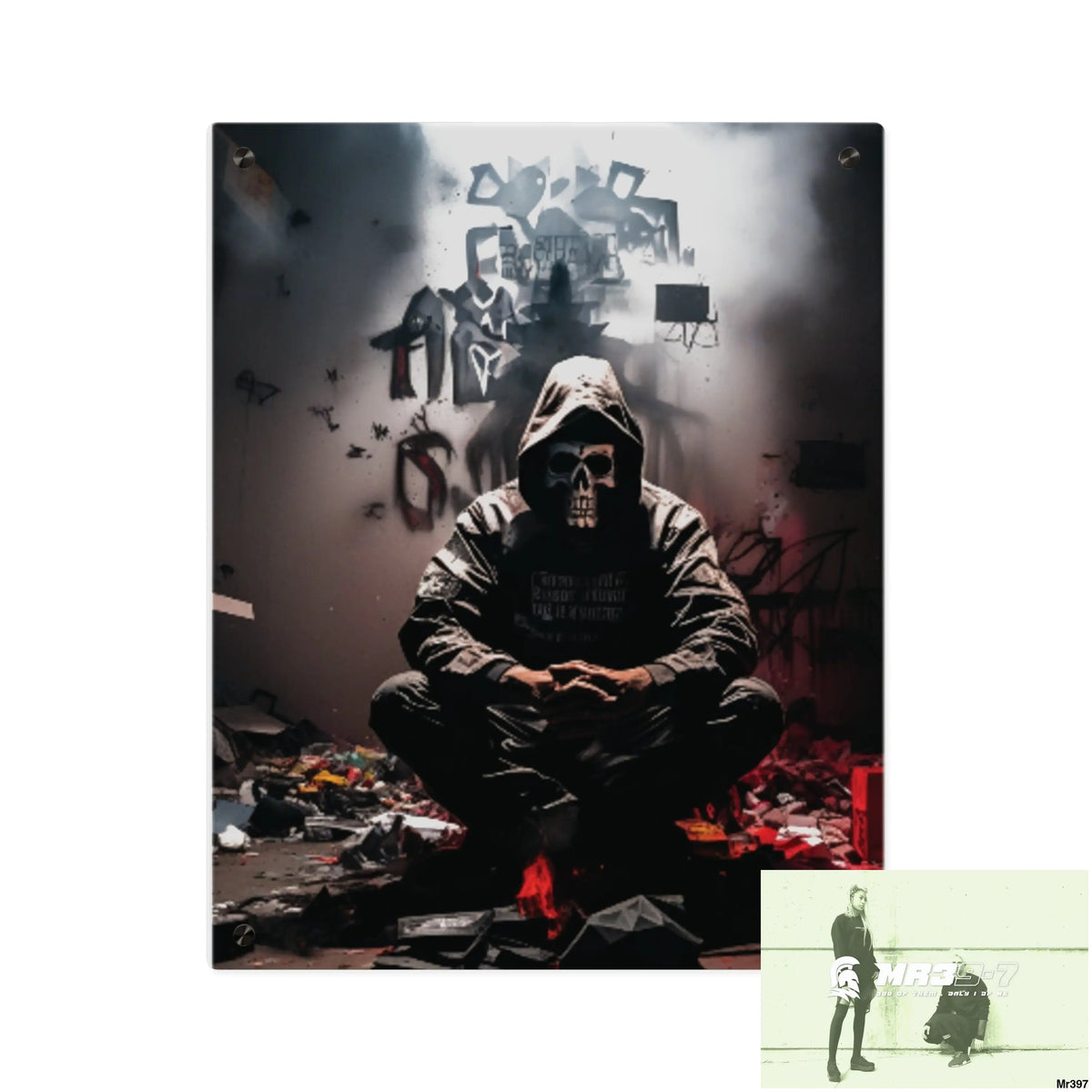 Death Flat 2628 days Covert Failures Ltd Edition no 22 Acrylic Wall Art Panels 16″ x 20″ (Vertical) / 0.25’’ Home Decor