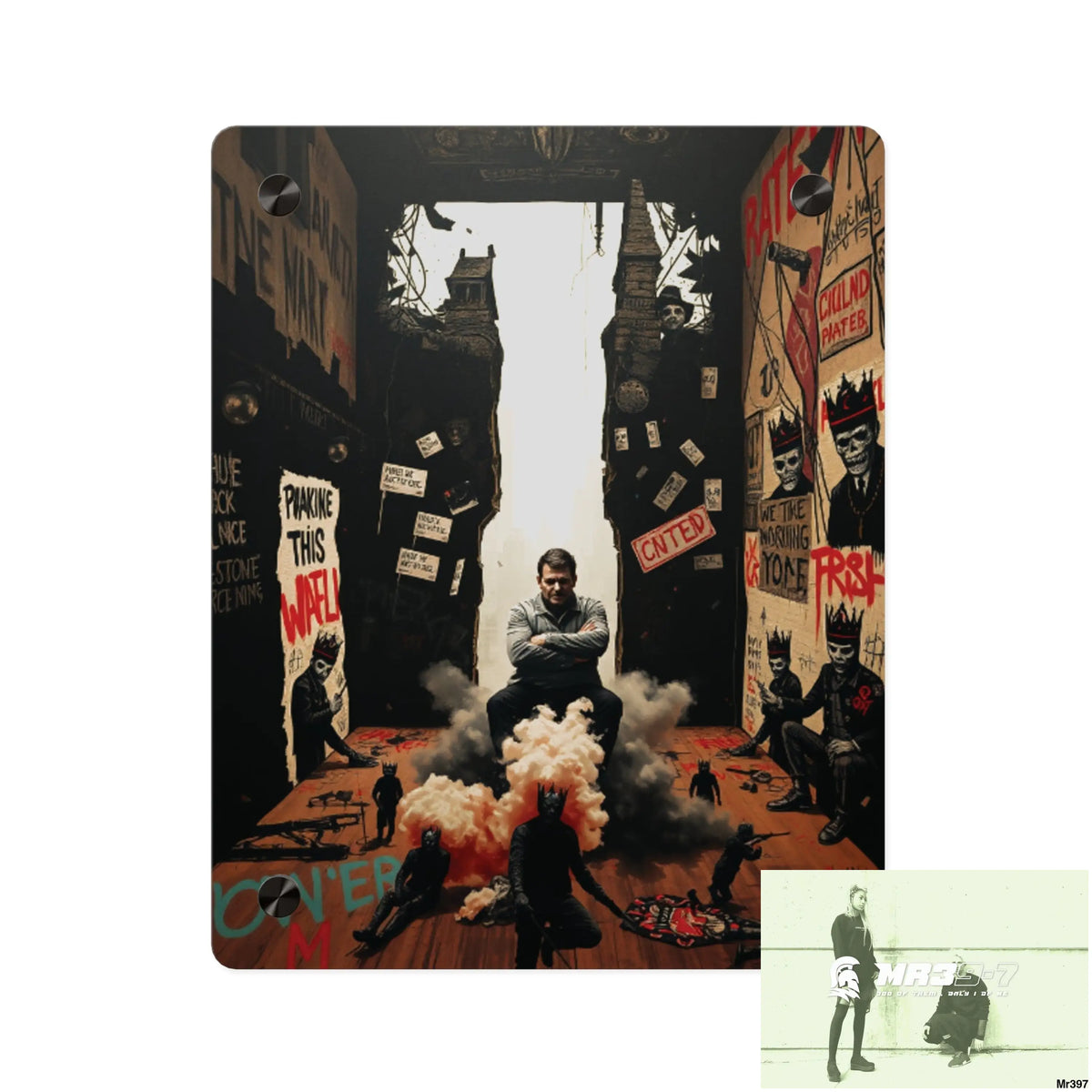 Death Flat 2628 days Covert Failures Ltd Edition no 22 Acrylic Wall Art Panels 8″ x 10″ (Vertical) / 0.25’’ Home Decor