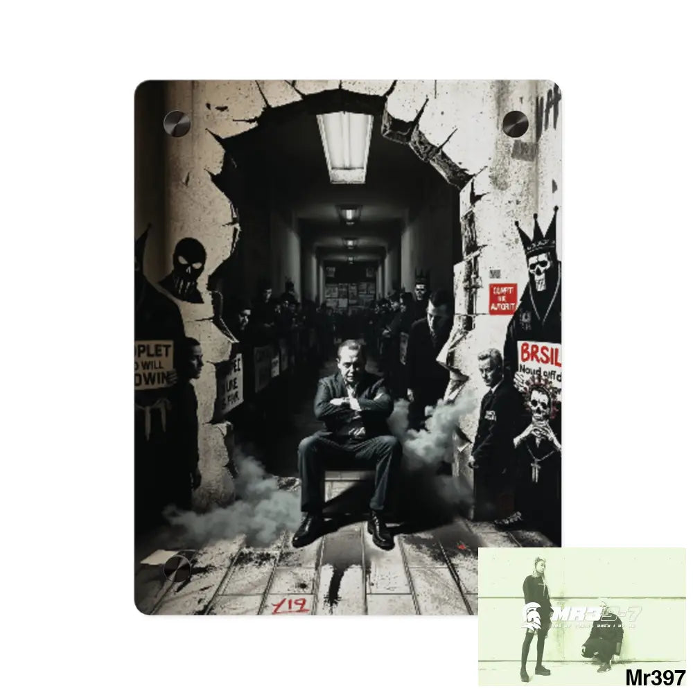 Death Flat 2628 days Covert Failures Ltd Edition no 22 Acrylic Wall Art Panels 8″ x 10″ (Vertical) / 0.25’’ Home Decor