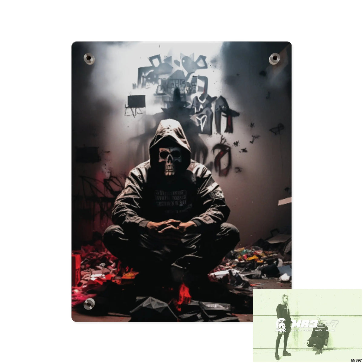 Death Flat 2628 days Covert Failures Ltd Edition no 22 Acrylic Wall Art Panels Home Decor