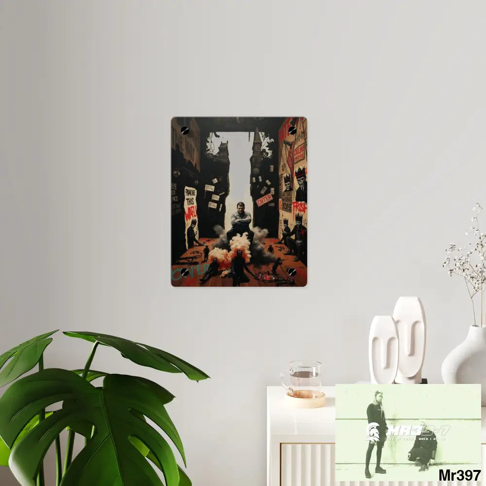 Death Flat 2628 days Covert Failures Ltd Edition no 22 Acrylic Wall Art Panels Home Decor