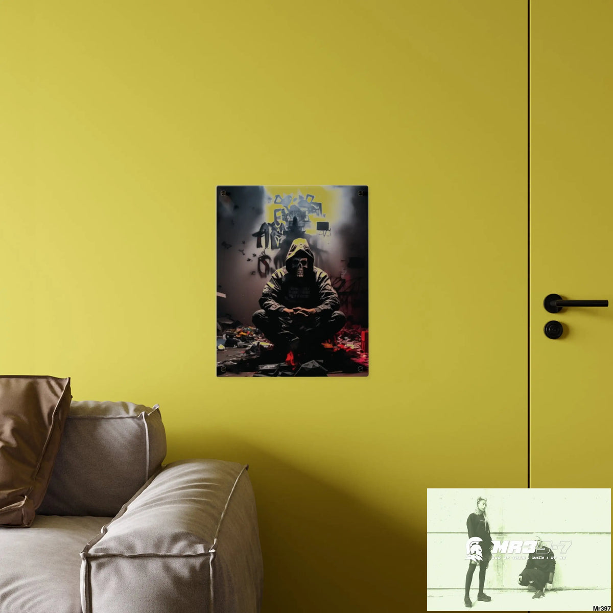 Death Flat 2628 days Covert Failures Ltd Edition no 22 Acrylic Wall Art Panels Home Decor