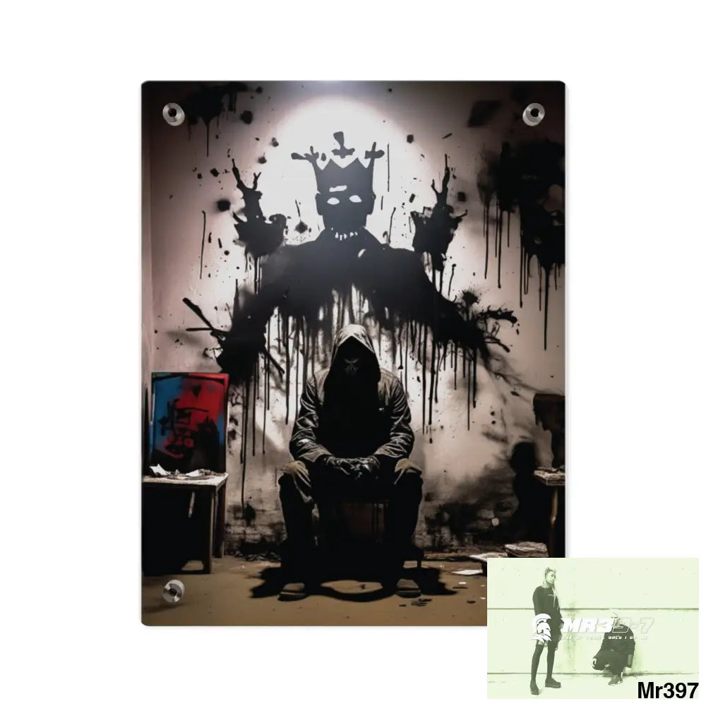 Death Flat 2628 days Covert Failures Ltd Edition no 22 Acrylic Wall Art Panels Home Decor