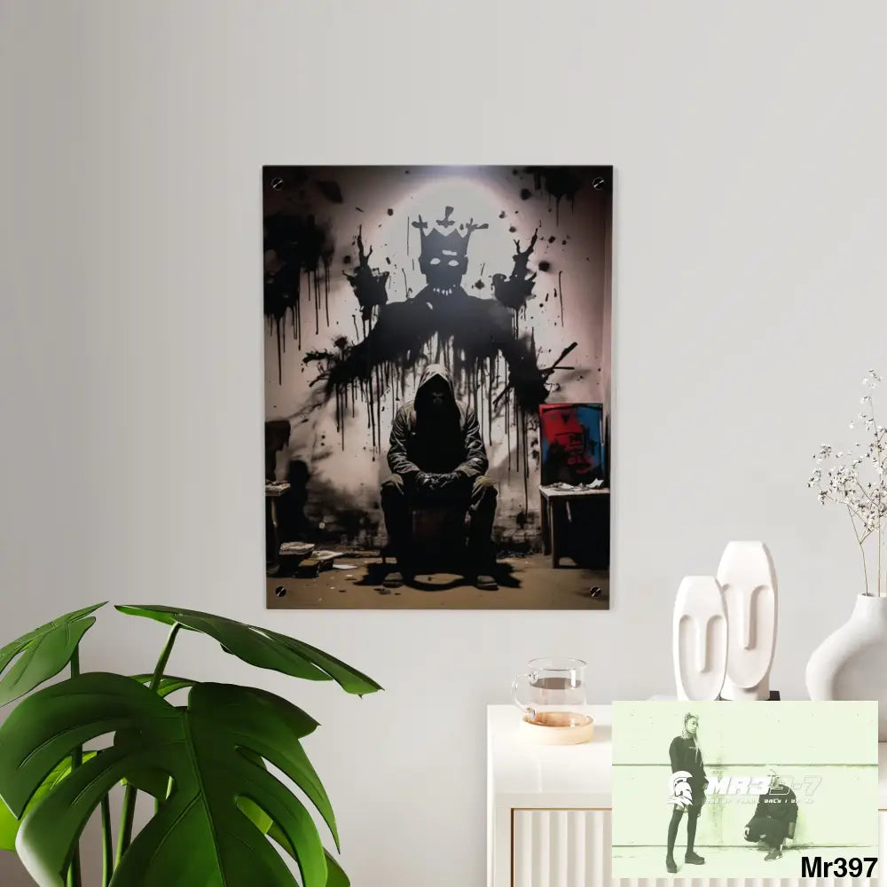 Death Flat 2628 days Covert Failures Ltd Edition no 22 Acrylic Wall Art Panels Home Decor