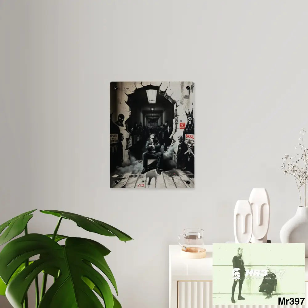 Death Flat 2628 days Covert Failures Ltd Edition no 22 Acrylic Wall Art Panels Home Decor