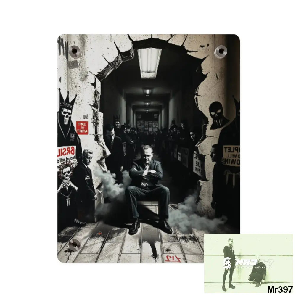 Death Flat 2628 days Covert Failures Ltd Edition no 22 Acrylic Wall Art Panels Home Decor