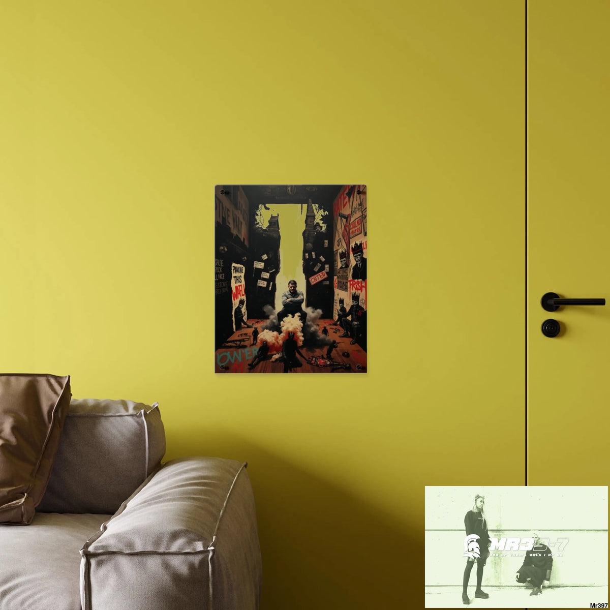Death Flat 2628 days Covert Failures Ltd Edition no 22 Acrylic Wall Art Panels Home Decor