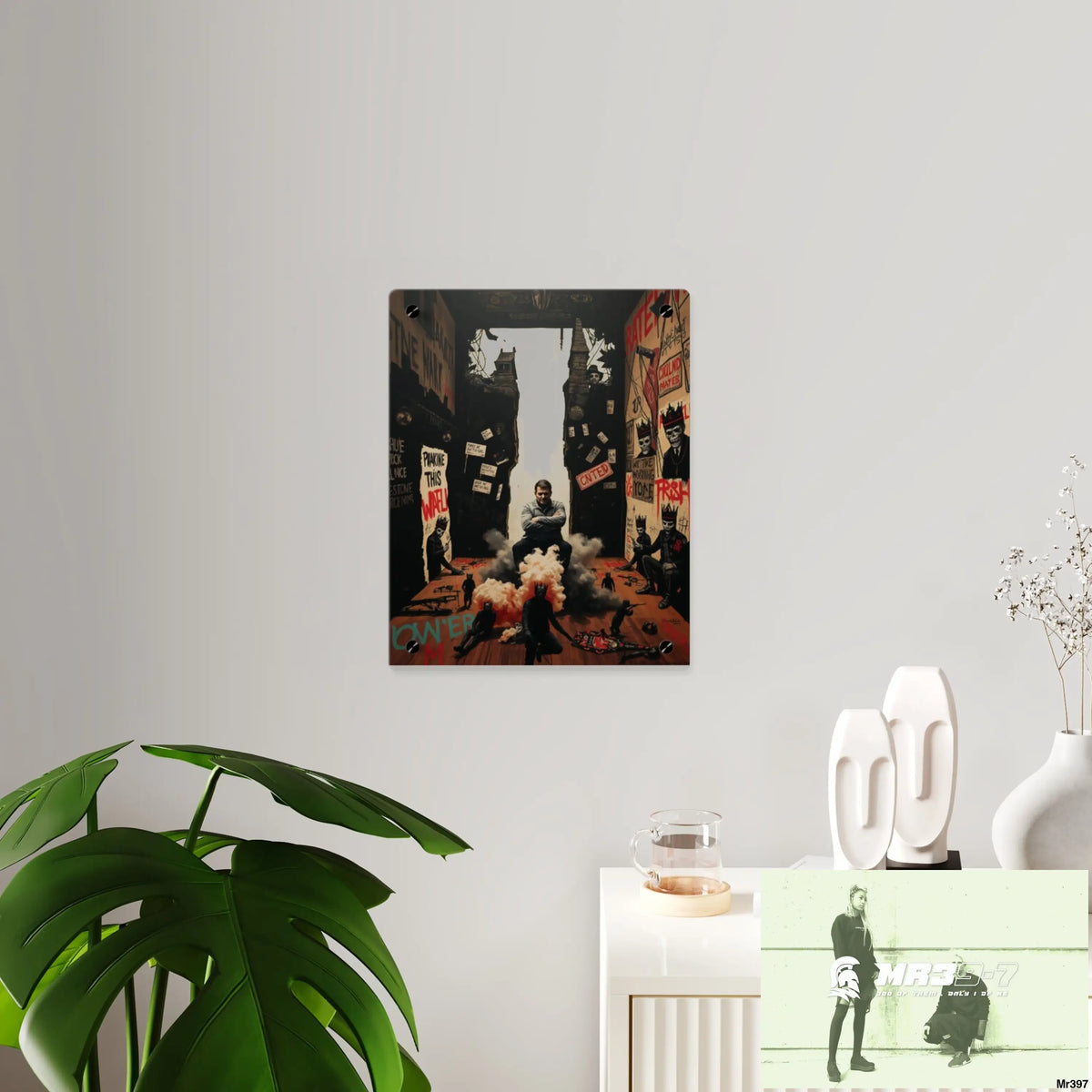 Death Flat 2628 days Covert Failures Ltd Edition no 22 Acrylic Wall Art Panels Home Decor