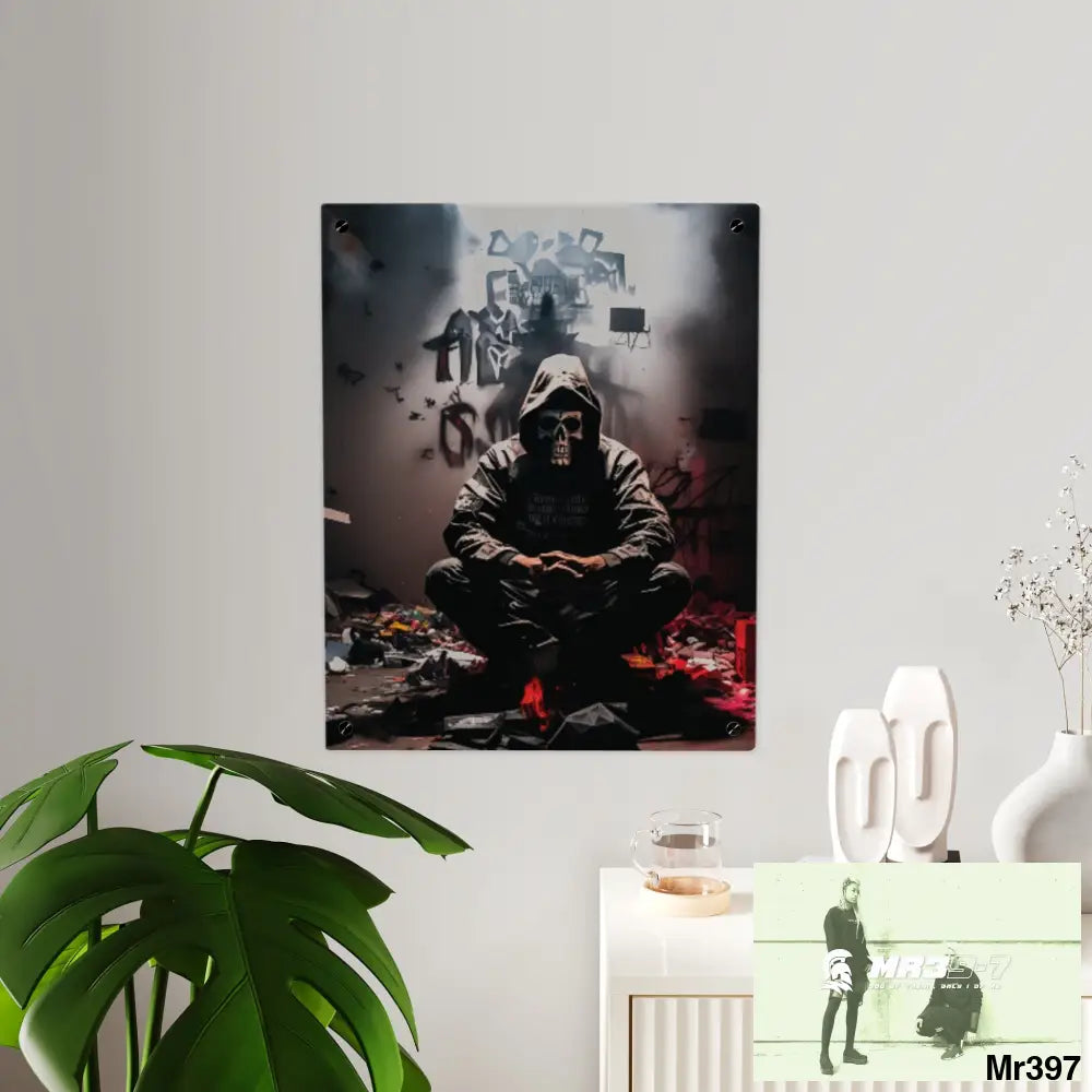 Death Flat 2628 days Covert Failures Ltd Edition no 22 Acrylic Wall Art Panels Home Decor