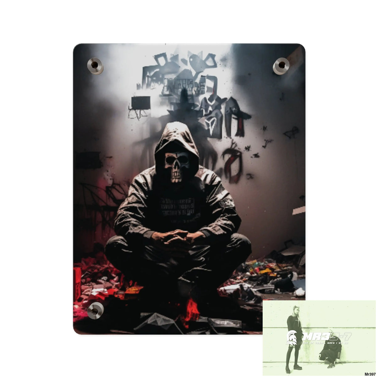 Death Flat 2628 days Covert Failures Ltd Edition no 22 Acrylic Wall Art Panels Home Decor