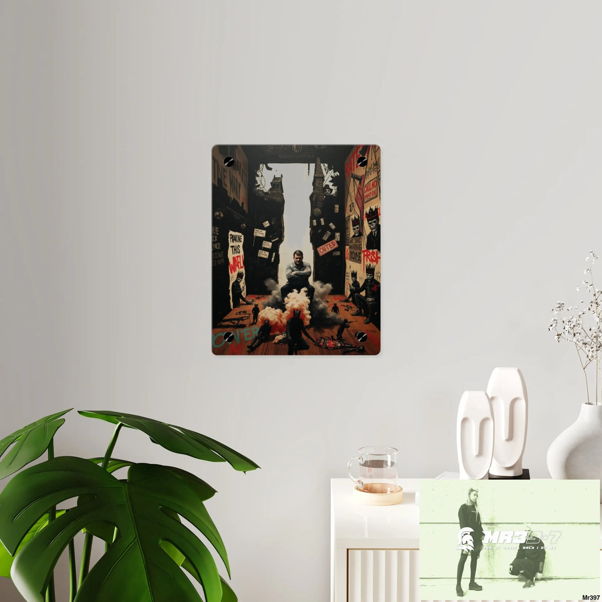 Death Flat 2628 days Covert Failures Ltd Edition no 22 Acrylic Wall Art Panels Home Decor