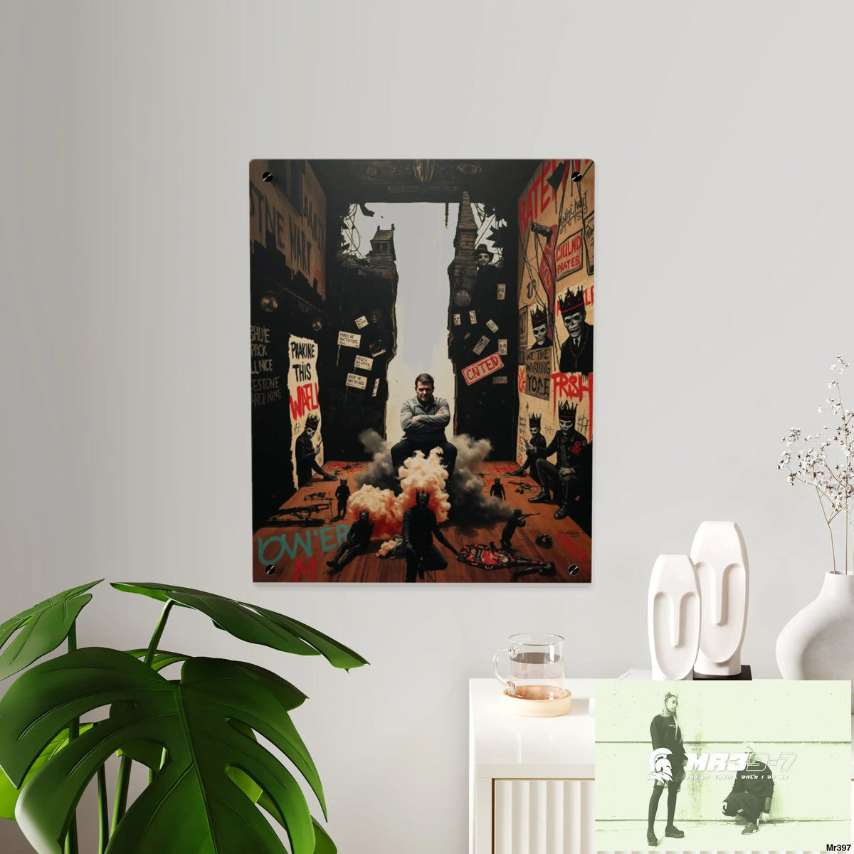 Death Flat 2628 days Covert Failures Ltd Edition no 22 Acrylic Wall Art Panels Home Decor