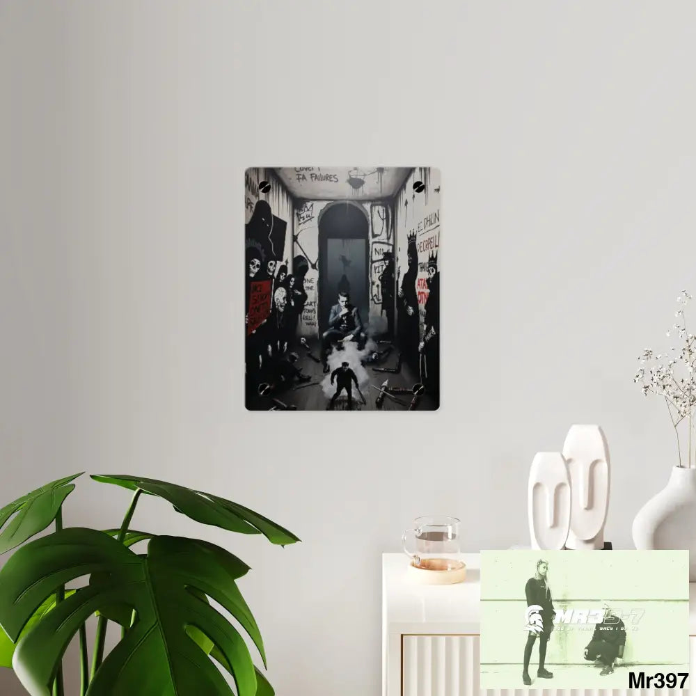 Death Flat 2628 days Covert Failures Ltd Edition no 22 Acrylic Wall Art Panels Home Decor