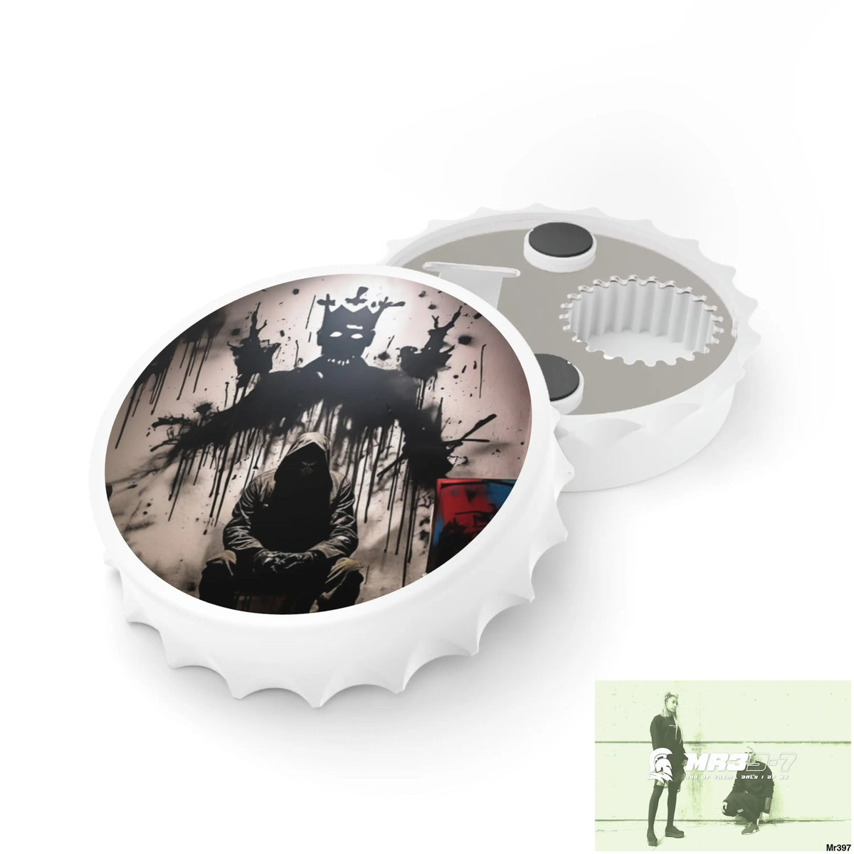 DEATH FLAT 2628 DAYS COVERT FAILURES LTD EDITION NO 22 Magnetic Bottle Opener One size / White Accessories