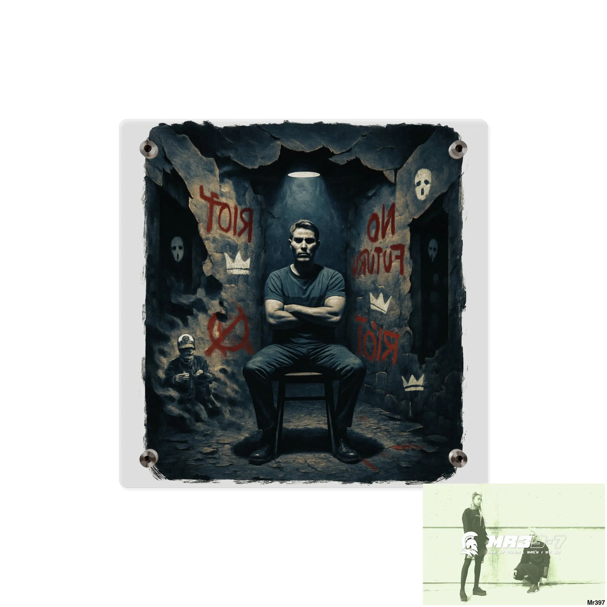 Death Flat 2628 days Covert Failures Ltd Edition no A1 Acrylic Wall Art Panels Home Decor