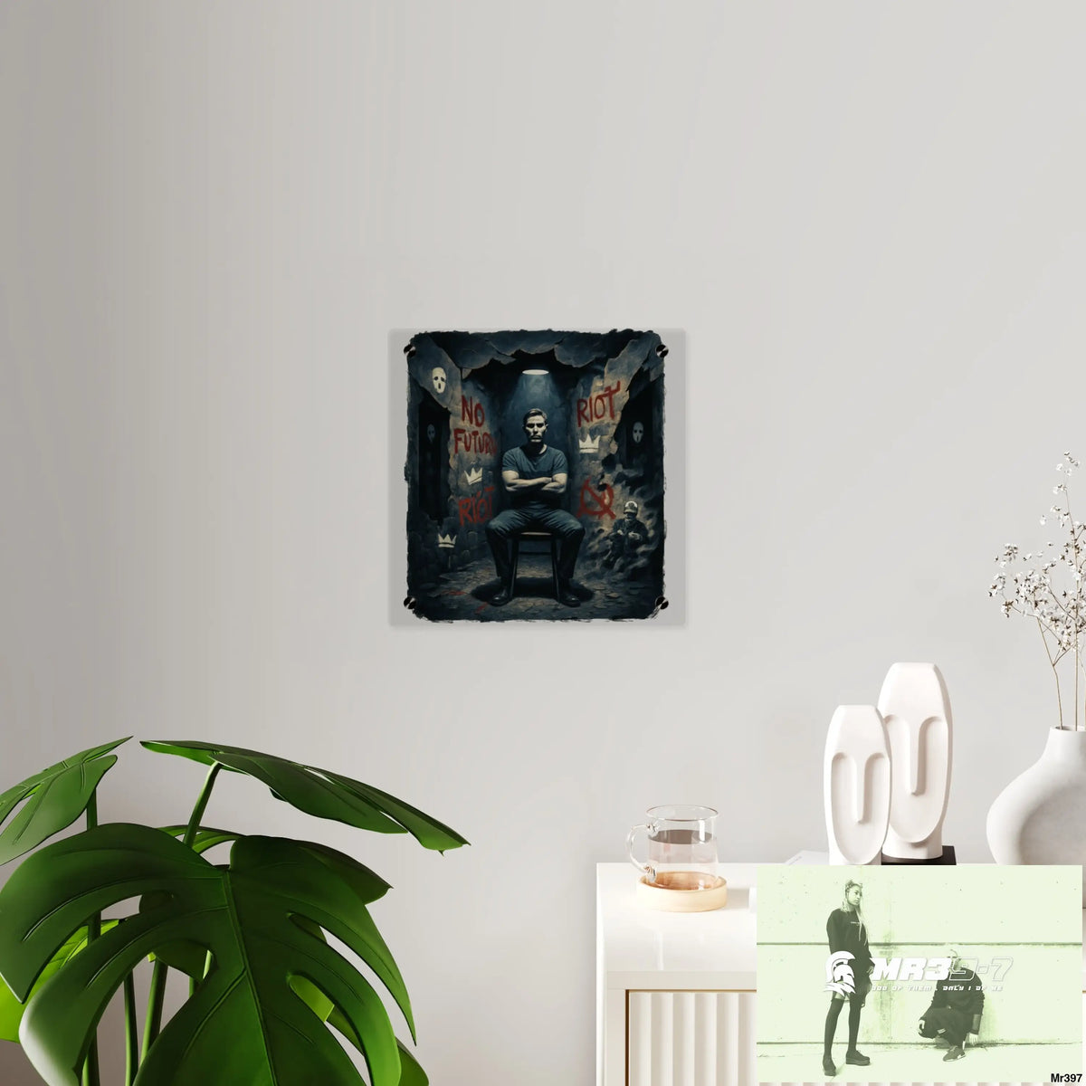 Death Flat 2628 days Covert Failures Ltd Edition no A1 Acrylic Wall Art Panels Home Decor