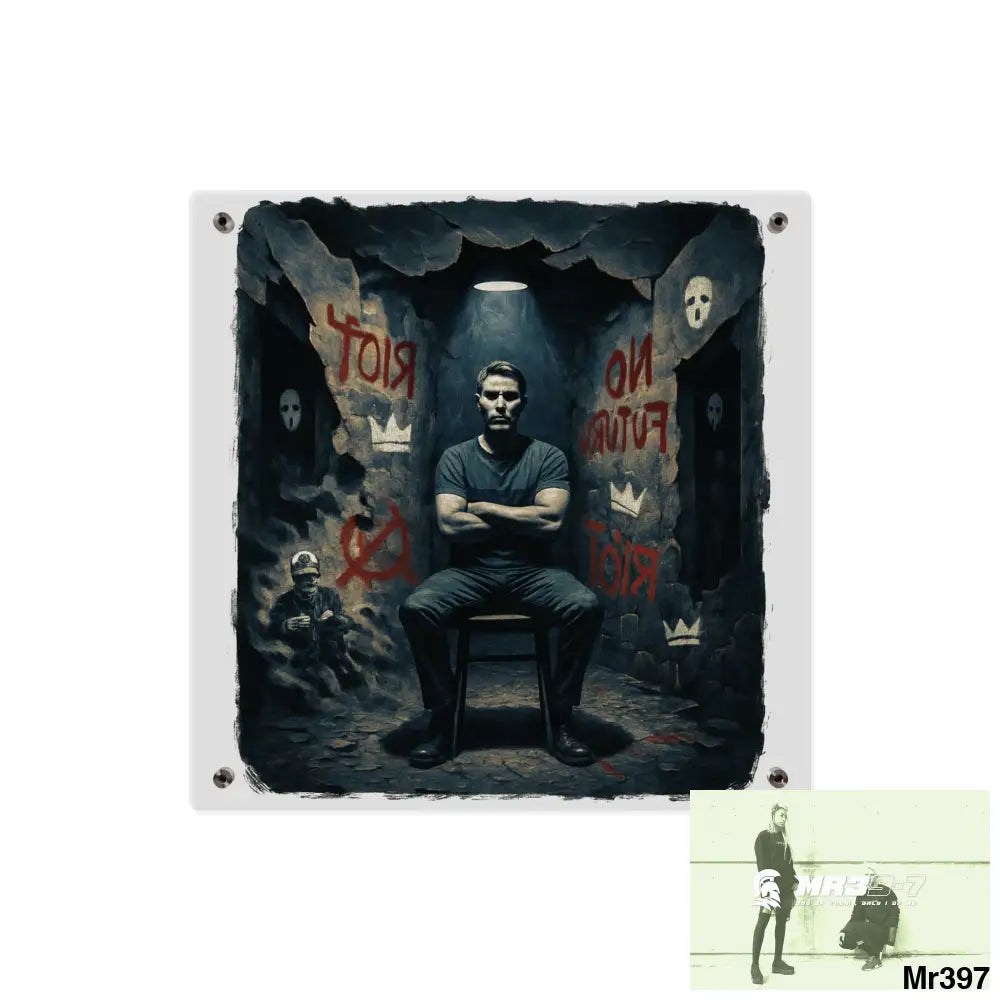 Death Flat 2628 days Covert Failures Ltd Edition no A1 Acrylic Wall Art Panels Home Decor