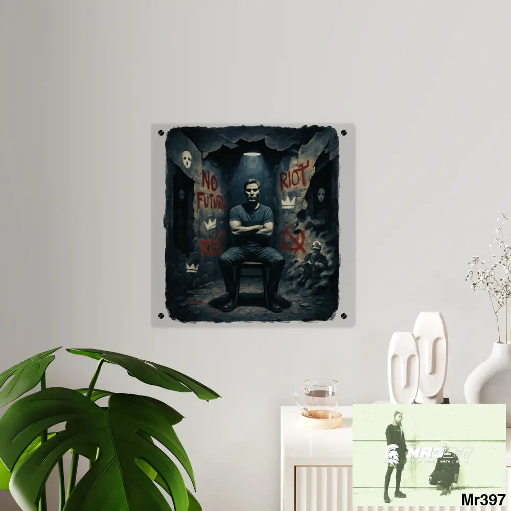 Death Flat 2628 days Covert Failures Ltd Edition no A1 Acrylic Wall Art Panels Home Decor