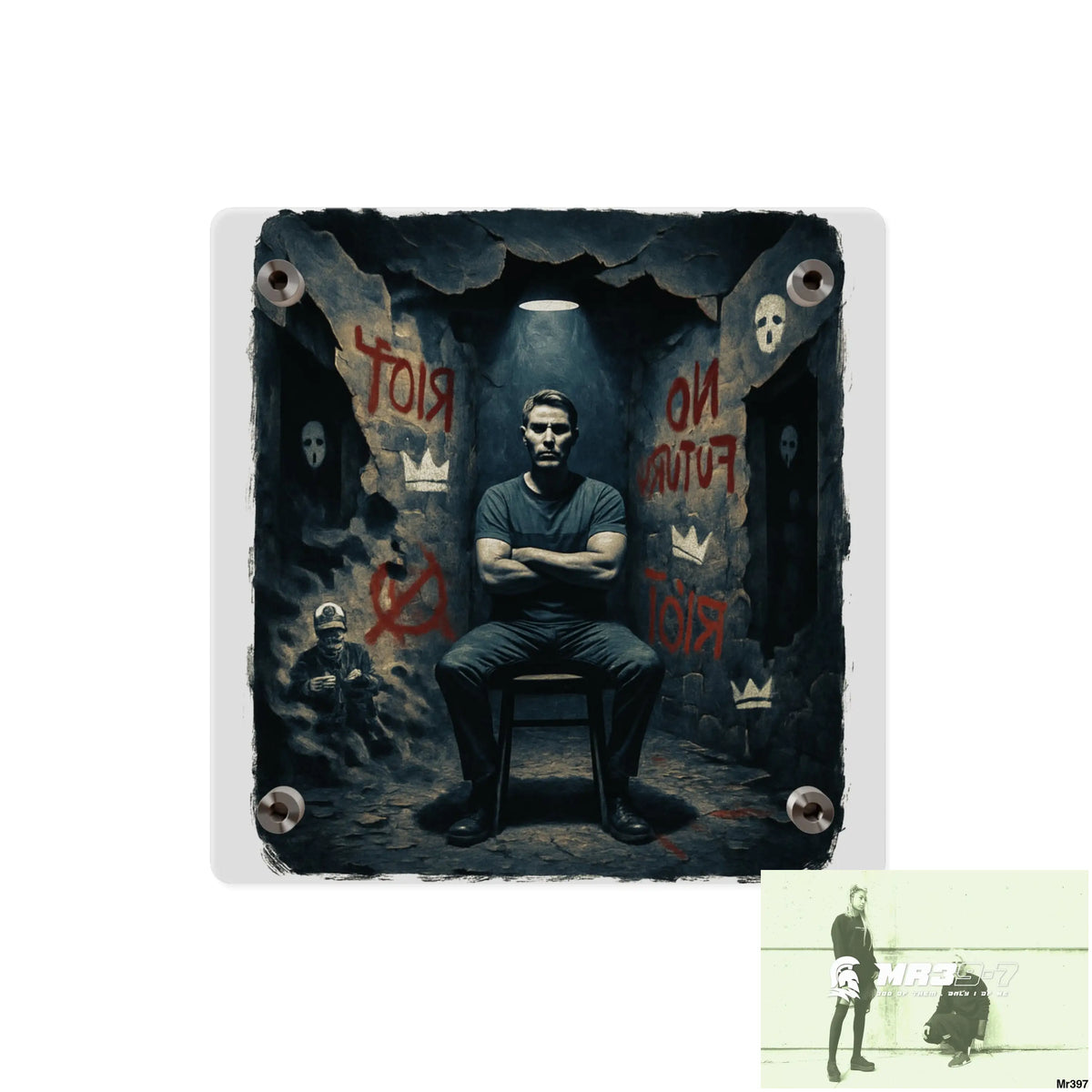 Death Flat 2628 days Covert Failures Ltd Edition no A1 Acrylic Wall Art Panels Home Decor