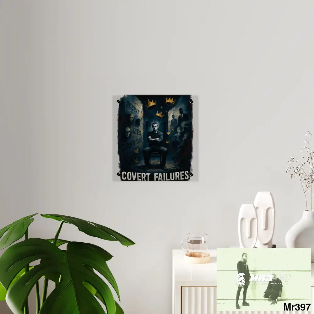 Death Flat 2628 days Covert Failures Ltd Edition no A1 Acrylic Wall Art Panels Home Decor