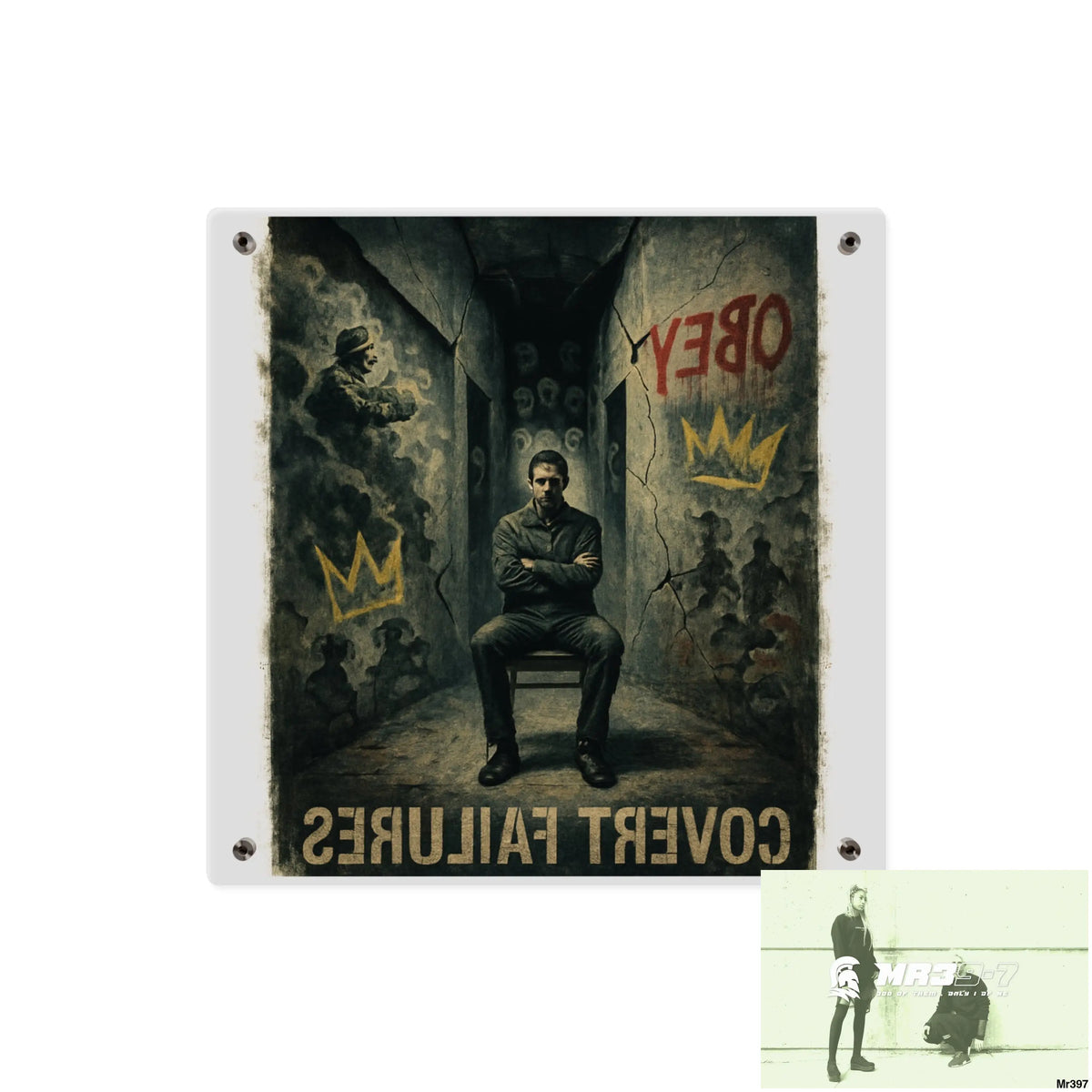 Death Flat 2628 days Covert Failures Ltd Edition no B2 Acrylic Wall Art Panels 16″ x 16″ / 0.25’’ Home Decor