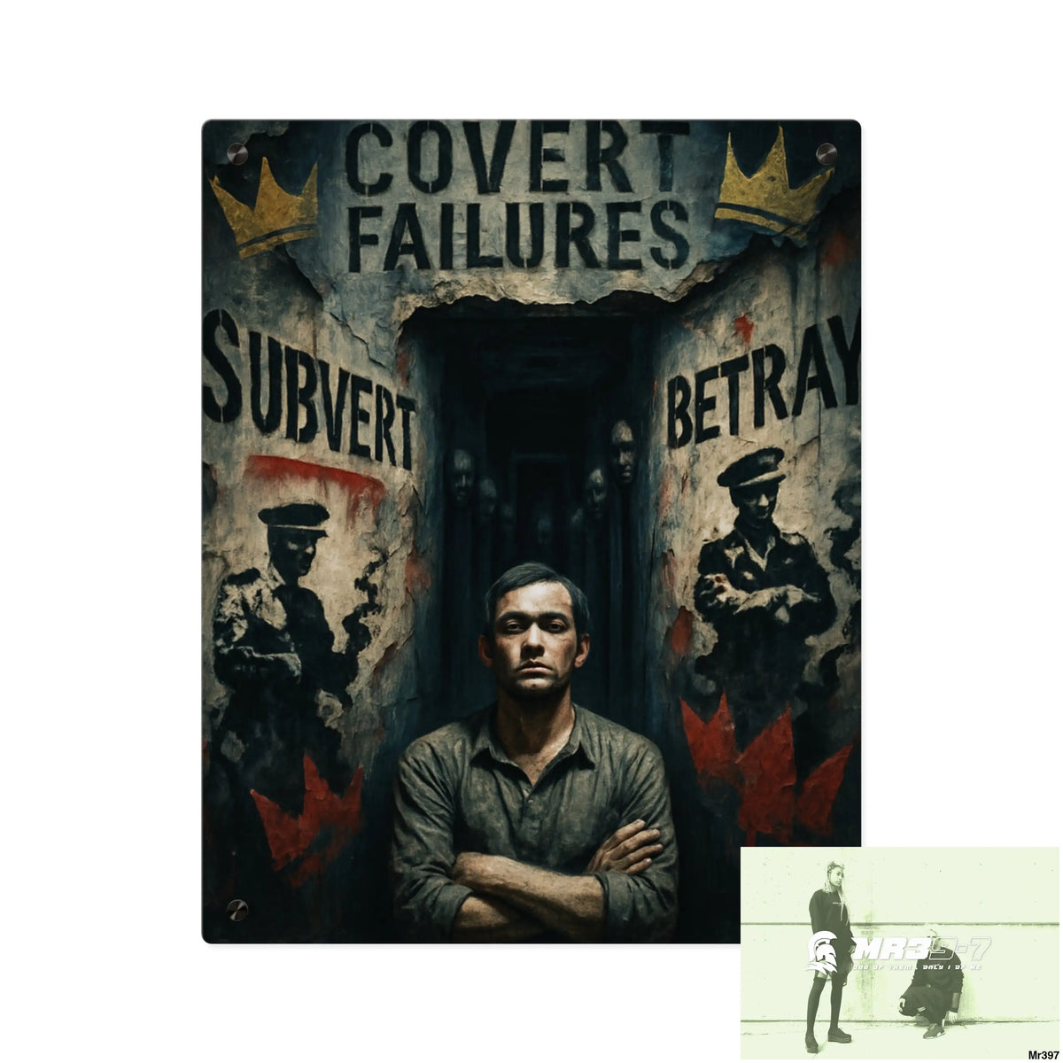 Death Flat 2628 days Covert Failures Ltd Edition no D4 Acrylic Wall Art Panels 16″ x 20″ (Vertical) / 0.25’’ Home Decor