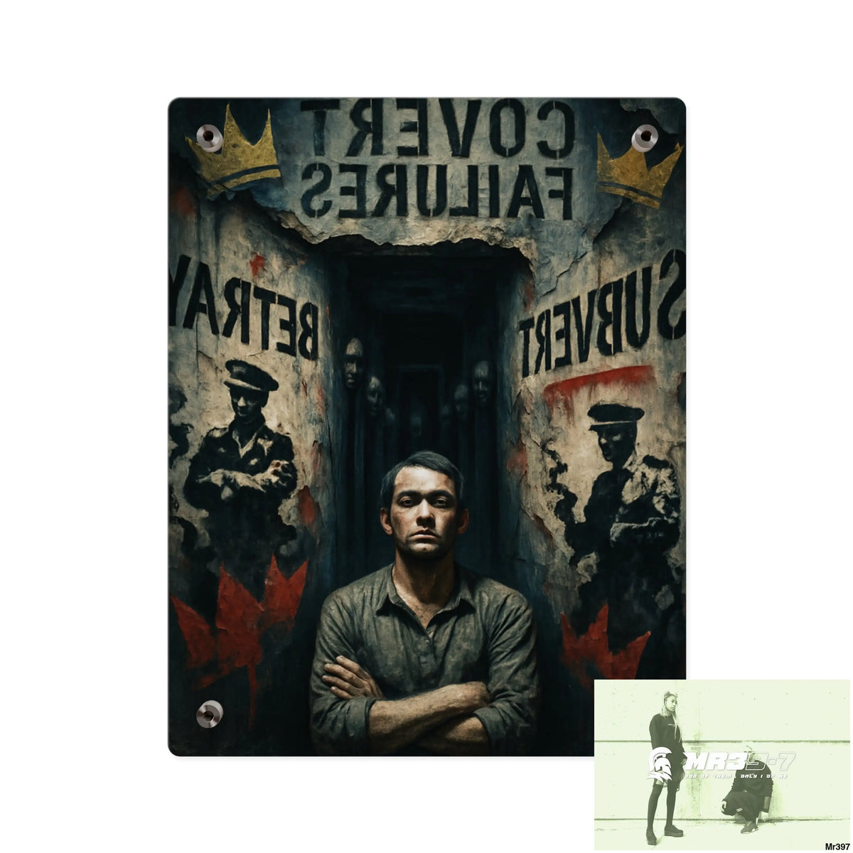 Death Flat 2628 days Covert Failures Ltd Edition no D4 Acrylic Wall Art Panels Home Decor