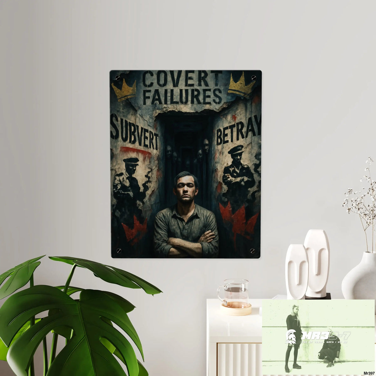 Death Flat 2628 days Covert Failures Ltd Edition no D4 Acrylic Wall Art Panels Home Decor