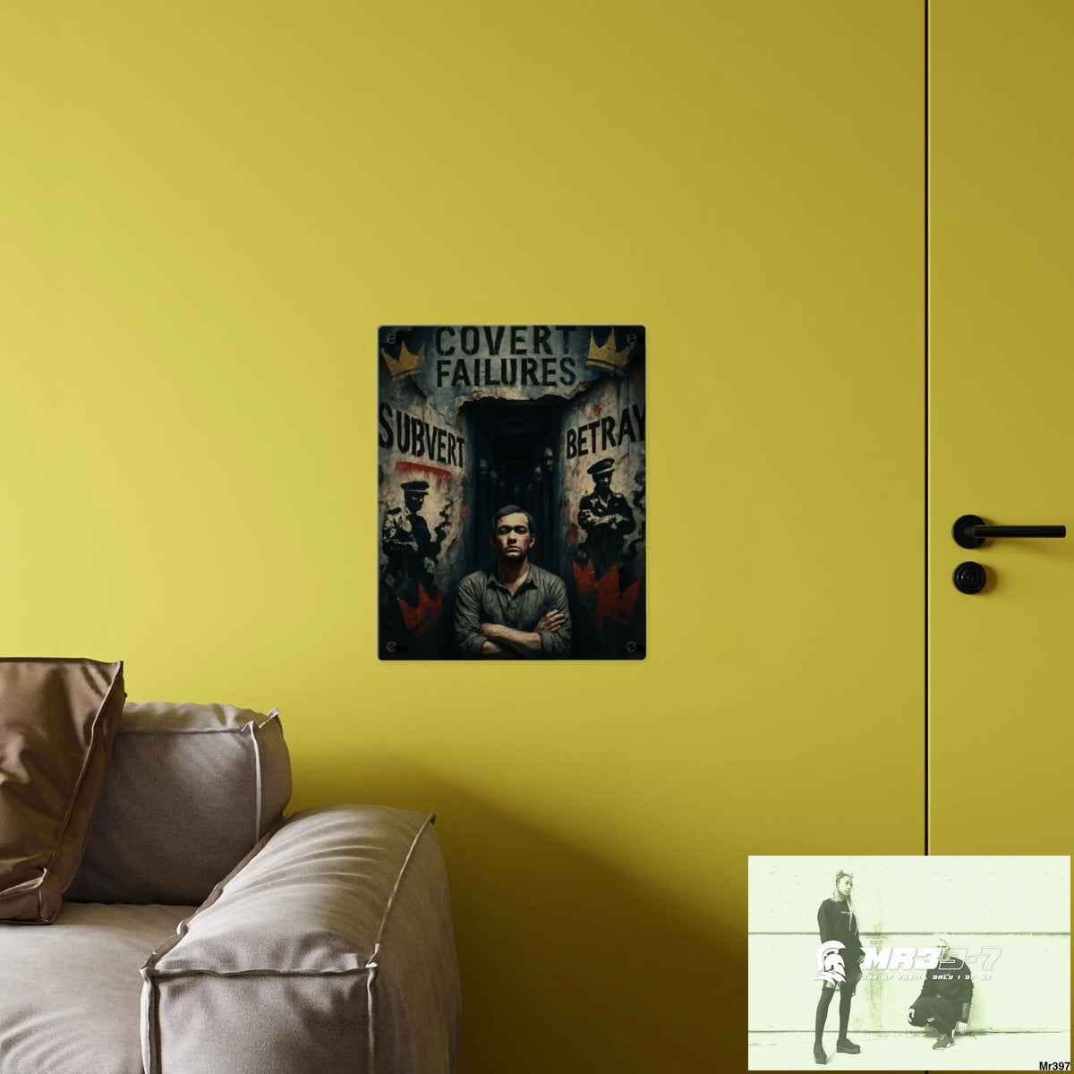 Death Flat 2628 days Covert Failures Ltd Edition no D4 Acrylic Wall Art Panels Home Decor