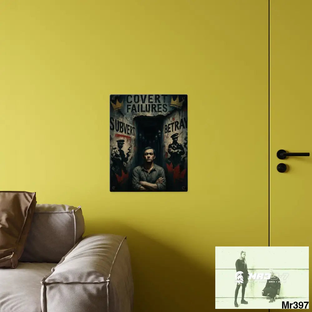 Death Flat 2628 days Covert Failures Ltd Edition no D4 Acrylic Wall Art Panels Home Decor