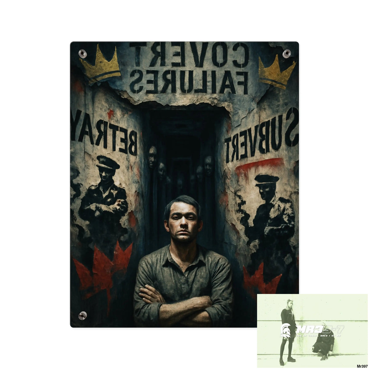 Death Flat 2628 days Covert Failures Ltd Edition no D4 Acrylic Wall Art Panels Home Decor