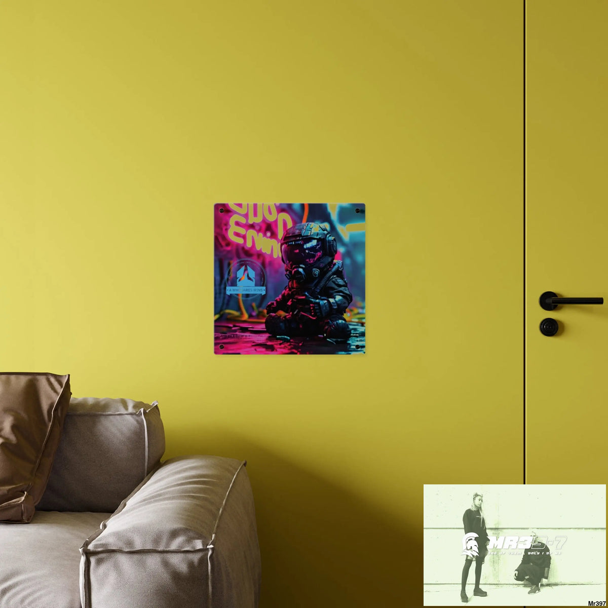 Defiance Weapons of choice no 5 2628 days Death Flat Covert Failures Ltd Edition no 22 Acrylic Wall Art Panels Home