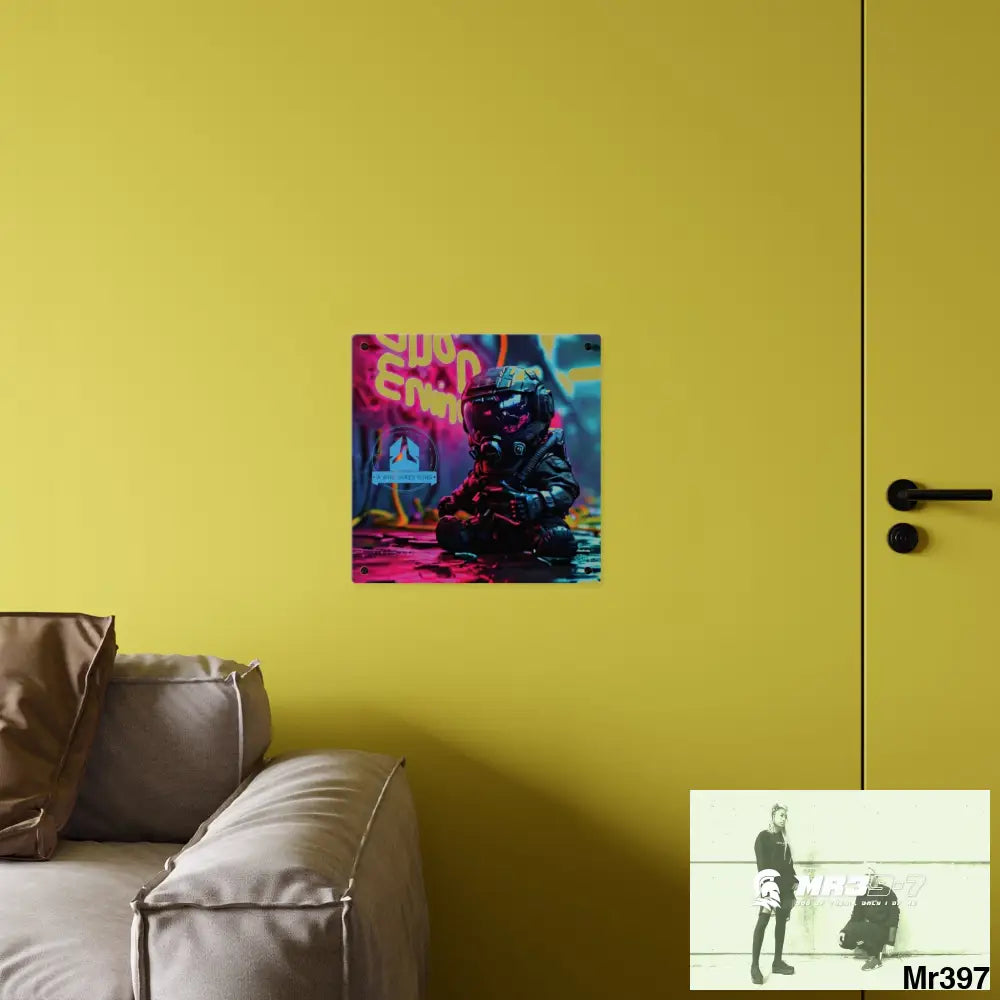 Defiance Weapons of choice no 5 2628 days Death Flat Covert Failures Ltd Edition no 22 Acrylic Wall Art Panels Home