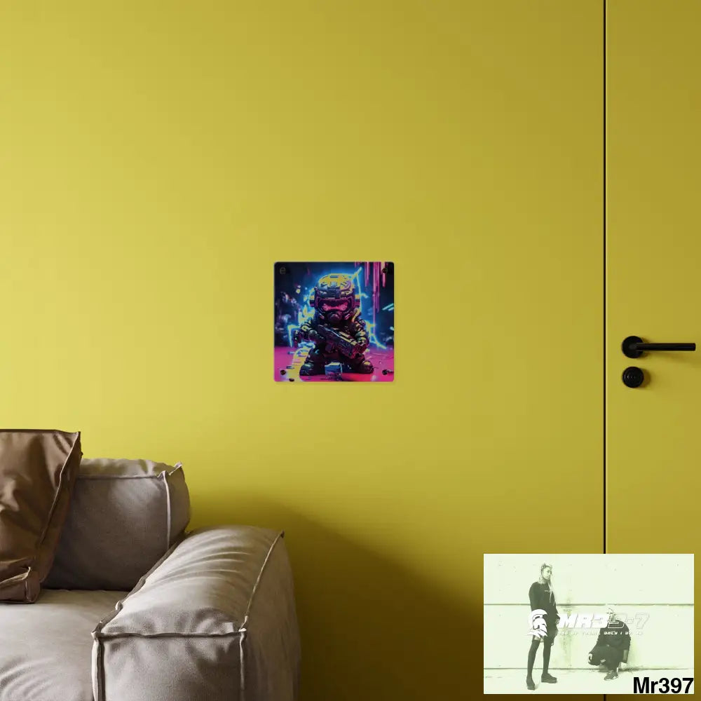 Defiance Weapons of choice no 7 2628 days Death Flat Covert Failures Ltd Edition no 22 Acrylic Wall Art Panels Home