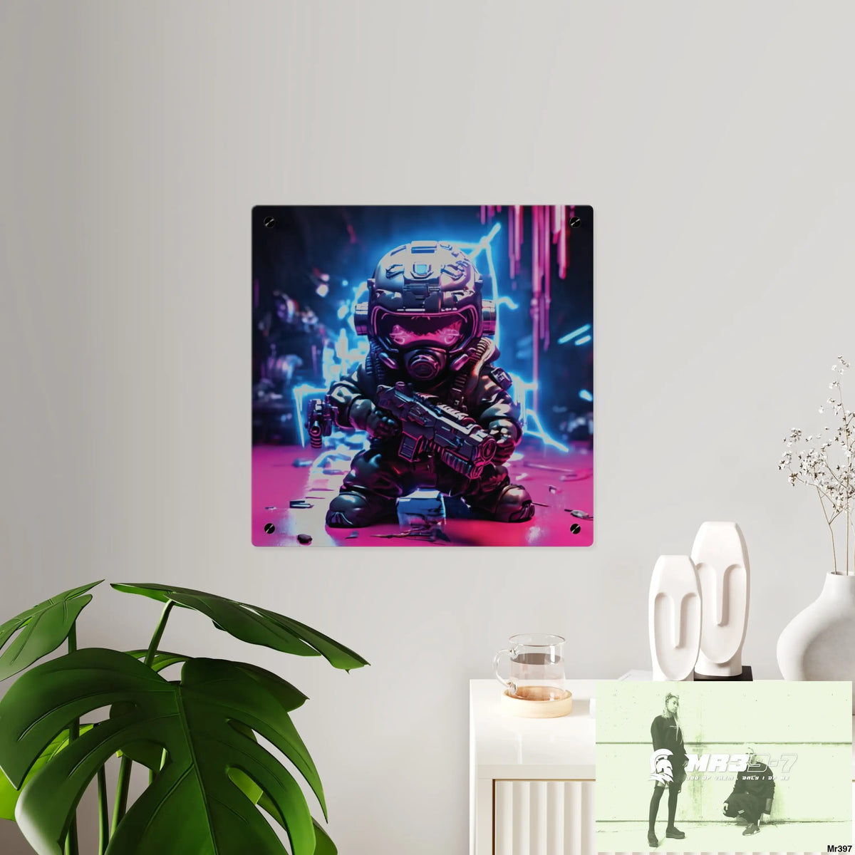 Defiance Weapons of choice no 7 2628 days Death Flat Covert Failures Ltd Edition no 22 Acrylic Wall Art Panels Home