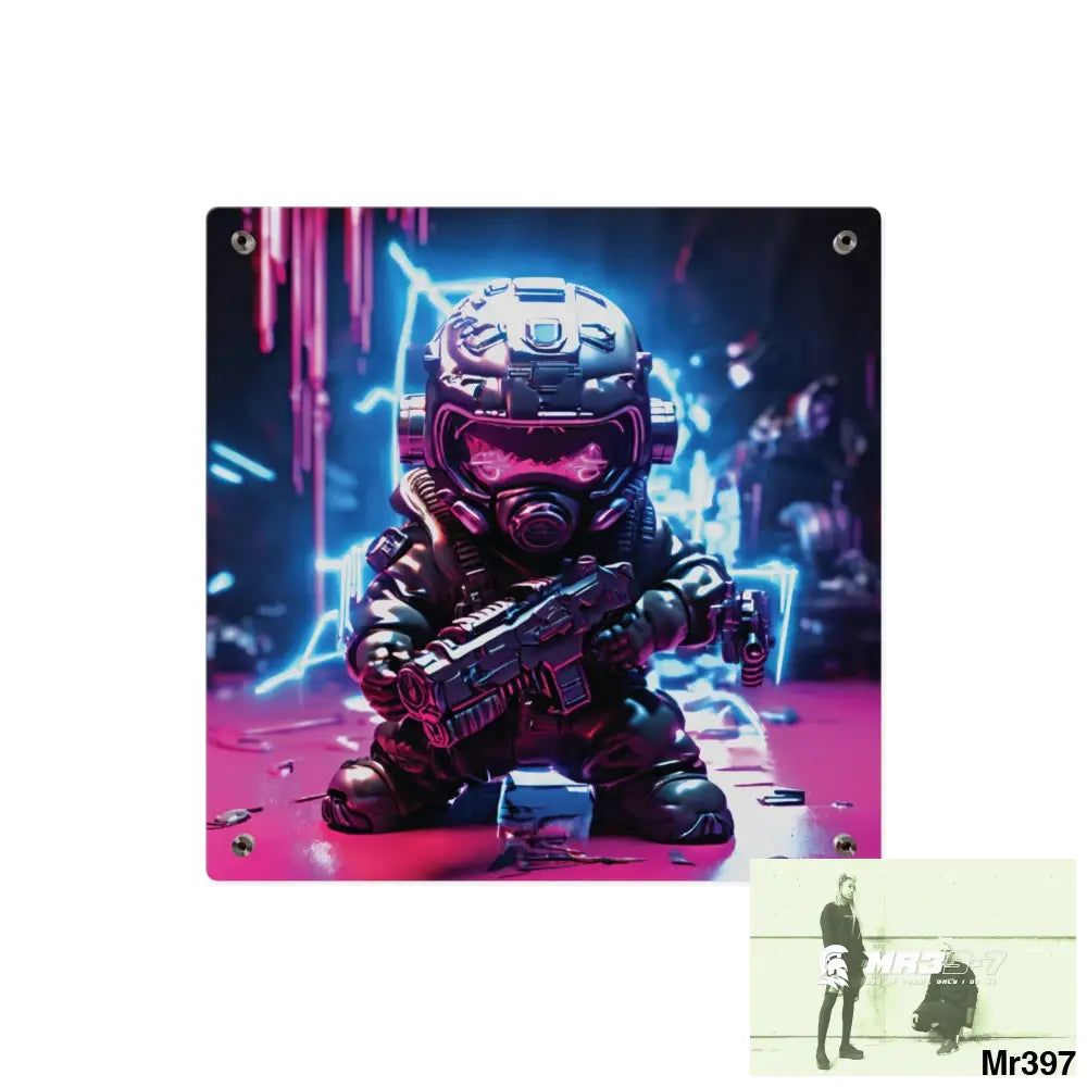 Defiance Weapons of choice no 7 2628 days Death Flat Covert Failures Ltd Edition no 22 Acrylic Wall Art Panels Home