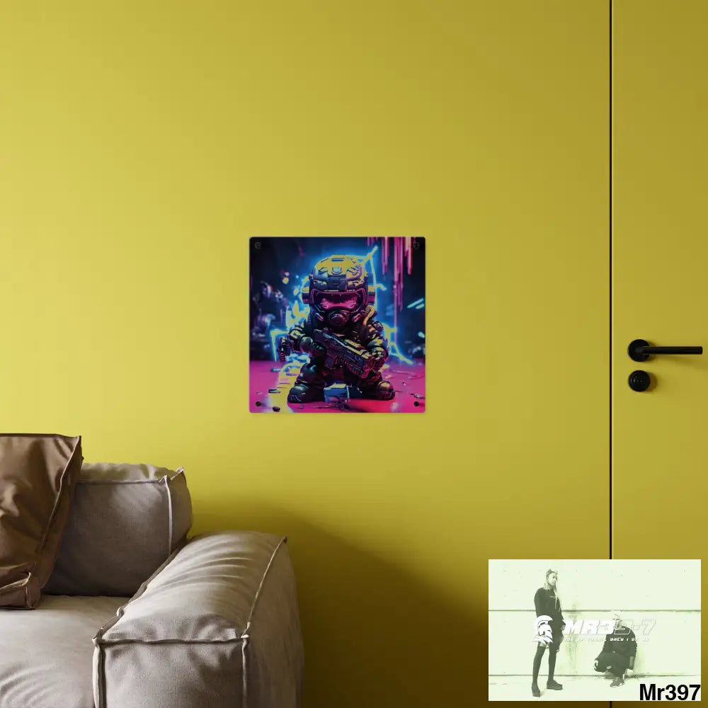 Defiance Weapons of choice no 7 2628 days Death Flat Covert Failures Ltd Edition no 22 Acrylic Wall Art Panels Home